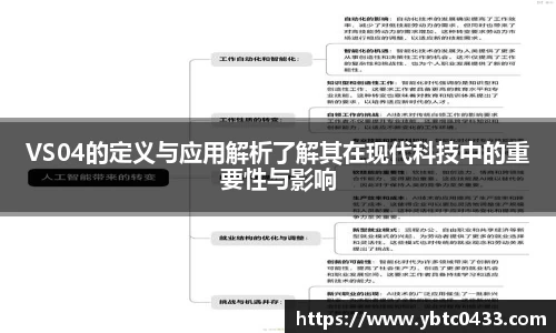 VS04的定义与应用解析了解其在现代科技中的重要性与影响